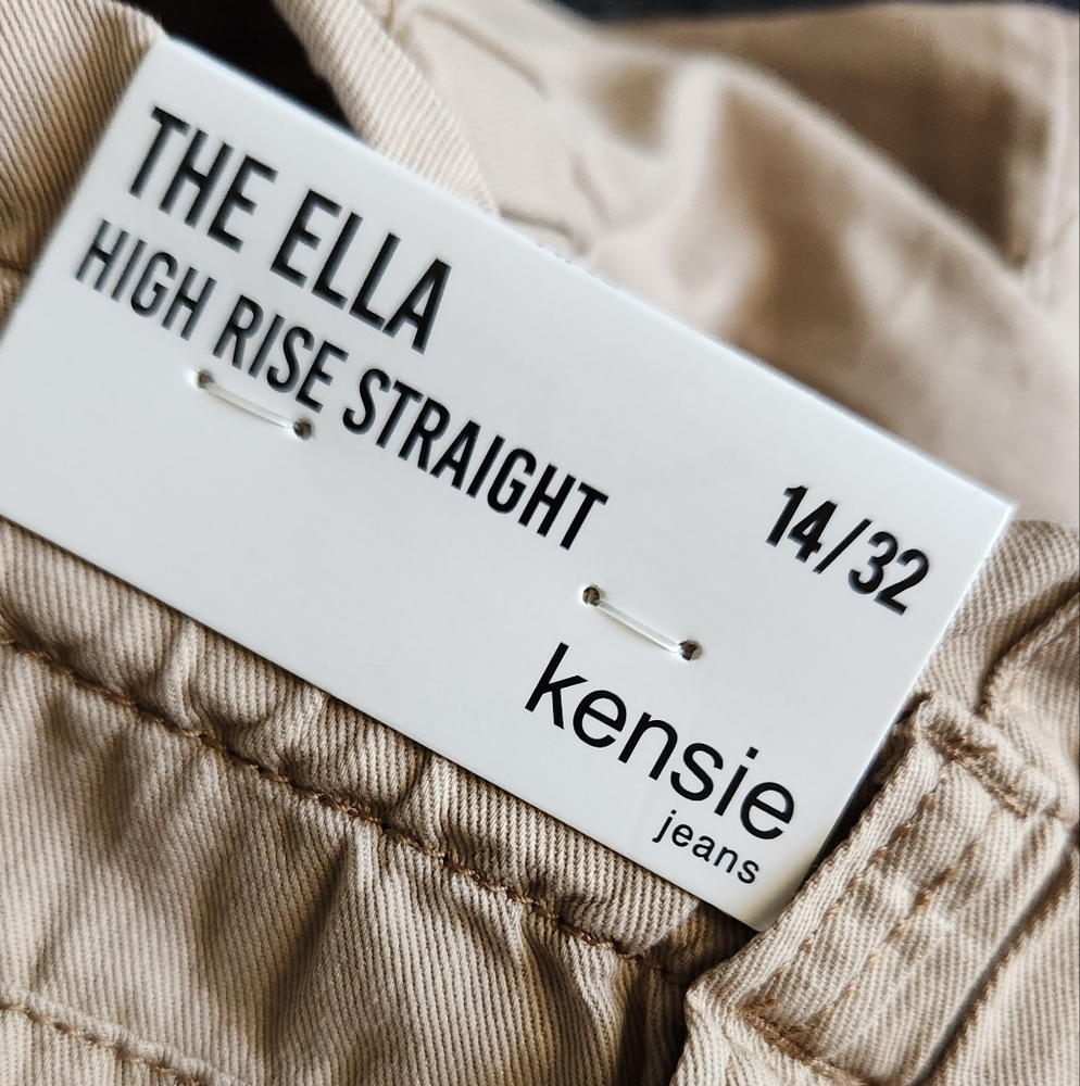 NWT Kensie The Ella High Rise Straight Size 14/32 - Picture 16 of 16